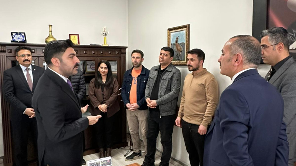 HAKKARİ'DE SAĞLIK KURUMLARINA ZİYARETTE BULUNDUK